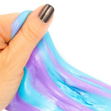 СЛАЙМ СЛОЙКА СЕНСОРНЫЙ ПЛАСТИК ДВА ЦВЕТА - СЛАЙМ ГЛЮТЕК