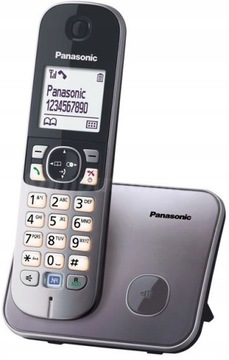 Panasonic KX-TG6812 Серый 2 трубки DECT