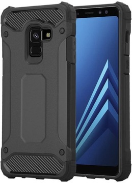 ETUI PANCERNE HYBRID CARBON DO SAMSUNG A8 PLUS
