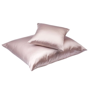 Poszewka jedwabna na poduszkę 40x40cm,100% jedwab- rose gold