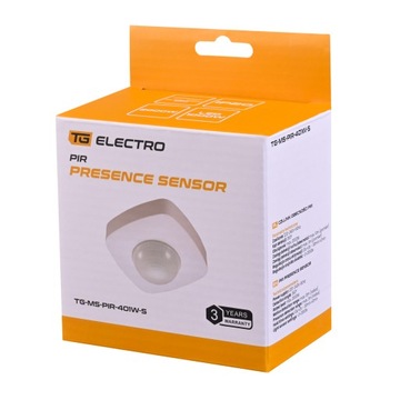 Накладной датчик присутствия с 3xPIR-светодиодами