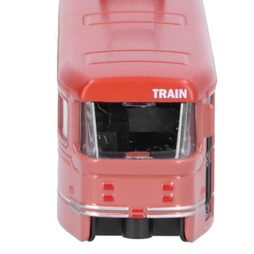 Модель игрушечного автобуса диаметром 6 см