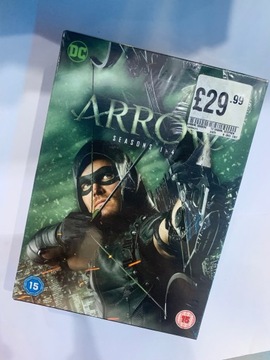Arrow Sezony 1-4 DVD Angielska Wersja