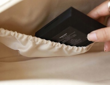 Косметичка Miss Glow цвета экрю