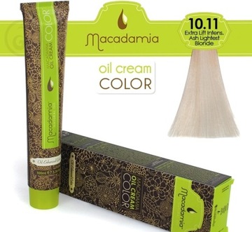 Krem koloryzujący z olejkiem makadamia 100ml 10.11 popielaty blond 100 ml