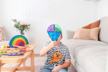 Magnetyczne klocki konstrukcyjne Connetix - Rainbow Expansion Pack 36 el.