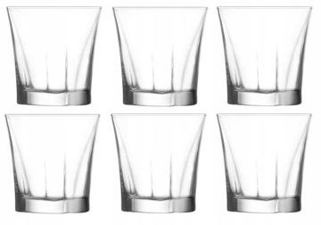 6X SZKLANKI DO DRINKÓW WODY SOKU PIWA 280 ML