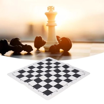 Шахматная доска из рулонного винила, черное поле