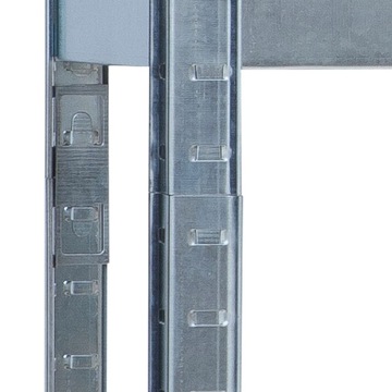 REGAŁ METALOWY MAGAZYNOWY 5 PÓŁEK 180x90x40 875 kg