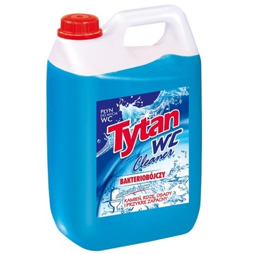 PŁYN ŚRODEK DO MYCIA WC TYTAN NIEBIESKI 5KG