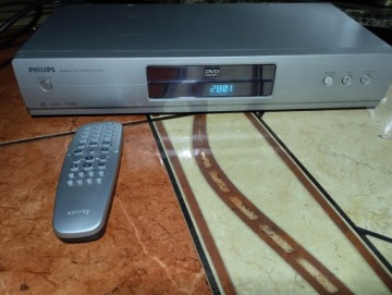 PHILIPS DVD633 DVD-проигрыватель, рабочий, встречается редко!