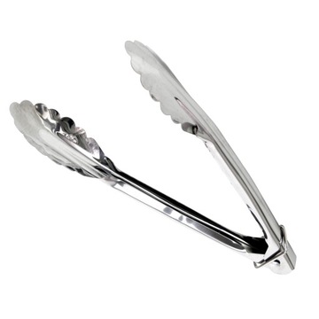 Кухонные щипцы для салата с мясом на гриле