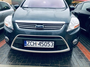 FORD KUGA I - LIŠTA CHRÓM MASKA MŘÍŽKA TUNING