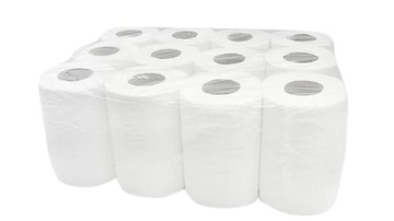 БУМАЖНОЕ КОСМЕТИЧЕСКОЕ ПОЛОТЕНЦЕ BIGS В РУЛОНЕ, 12 ШТ.