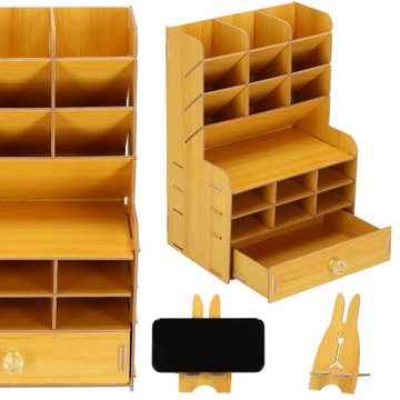 БОЛЬШОЙ ЯЩИК ДЛЯ ИНСТРУМЕНТОВ, ДЕРЕВЯННЫЙ СТОЛ, ОРГАНИЗАТОР, КОНТЕЙНЕР + БЕСПЛАТНО