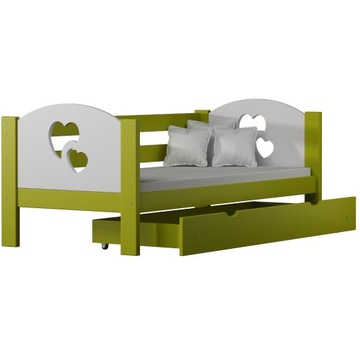 Łóżko Dla Dziecka WRÓBEL-F3 190x80 Z Wzorem