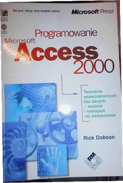 Programowanie. Microsoft Access 2000 - Rick Dobson