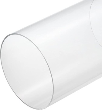 Rurka akrylowa sztywna chłodzenie wodne 250 mm x 160 mm Przeźroczysta