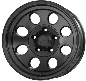 CZARNE MATOWE FELGI 16 5x127 JEEP 8J ET-25