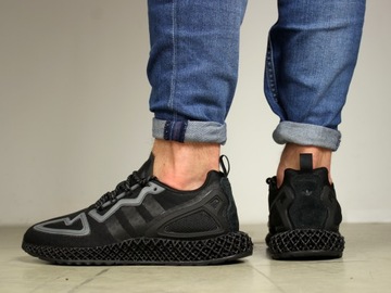 buty męskie Adidas 4D UNIKAT sneakersy CZARNE