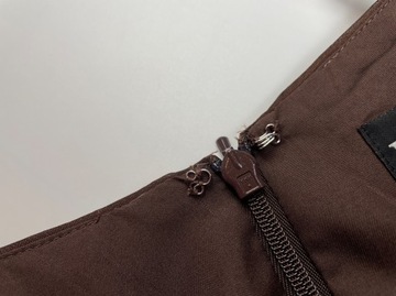 Потрясающее длинное коричневое платье премиум-класса BARI JAY, размер M/L (10)