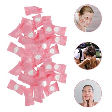 Сжатые дорожные полотенца для лица