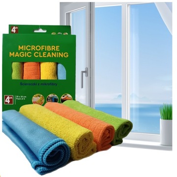 Салфетки из микрофибры для уборки, протирания пыли, салфетки для стекол.