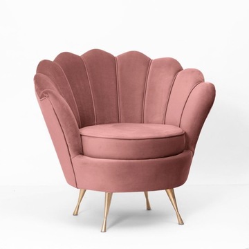 Гламурное мягкое кресло Shell