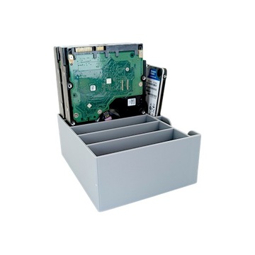 Organizer Uniwersalny na Dyski HDD/SSD - Podstawka 5 x 3.5' oraz 2 x 2.5'