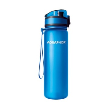 Bidon butelka Aquaphor City 0,5 l Blue lunch meet