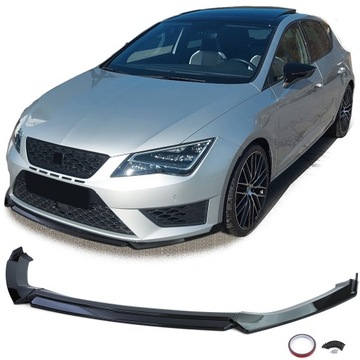 DOKŁADKA ZDERZAKA SPOILER SEAT LEON 5F CUPRA 12-20