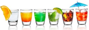 GLASMARK Kieliszki do wódki Baryłka 25 ml 6 szt