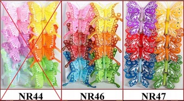 БАБОЧКИ-бабочки ИСКУССТВЕННЫЕ УКРАШЕНИЯ для ШТОР 16 дизайнов!