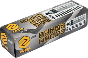 НАБОР УДАРНОЙ ОТВЕРТКИ + МАГНИТНЫЕ БИТЫ, 14 ШТ.