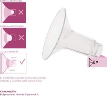 Lejek Nasadka do Laktatora Suavinex Rozmiar M 24mm