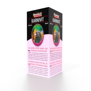 KARNIVIT 0,5 GOŁĘBIE WITALNOŚĆ REPRODUKCJA ODCHÓW