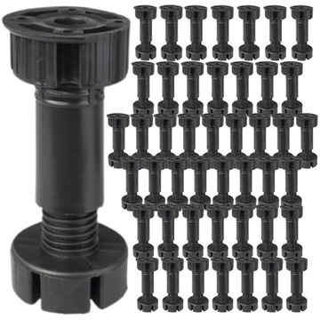 NÓŻKI REGULOWANE KUCHENNE MEBLOWE H-100 STOPKI DO SZAFKI SZAFEK MEBLI