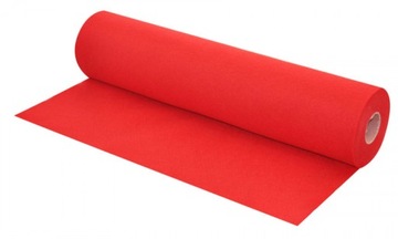 DIY ROLKA FILCU DEKORACYJNEGO CZERWONA 45 cm x 5 m