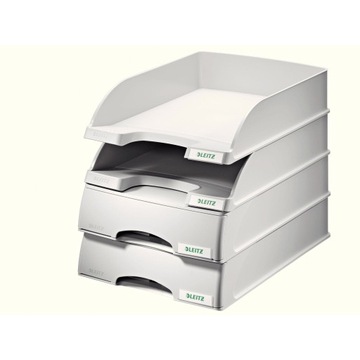 ПОЛКА ДЛЯ ДОКУМЕНТОВ LEITZ PLUS STANDARD, СЕРАЯ