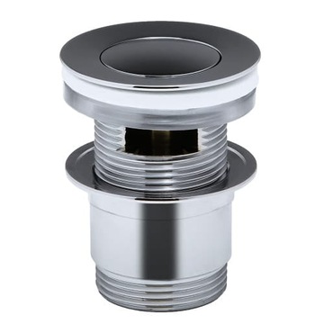 Korek klik klak AP010 chrom okrągły fi 37mm spust Batmix