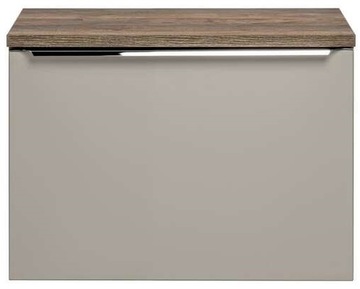 Szafka pod umywalkę z blatem Tandil szary 60 cm