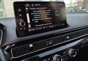 Honda Civic XII Hatchback 2.0 i-MMD 184KM 2022 Honda Civic Honda Civic 2,0 Hybryda Salon Polska ASO 1-wlasciciel, zdjęcie 18
