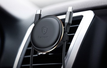 BASEUS MAGNETYCZNY UCHWYT SAMOCHODOWY DO KRATKI WENTYLACYJNEJ NA TELEFON