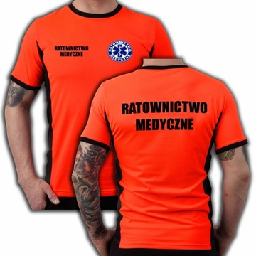 KOSZULKA BAWEŁNIANA PREMIUM RATOWNICTWO MEDYCZNE