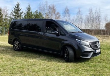 Mercedes Klasa V W447 Długi Facelifting 2.0 250d 190KM 2022 Mercedes-Benz Klasa V BEZWYPADKOWY, serwis ASO, AVANTGARDE, 4X4 hak, 8 osob, zdjęcie 6