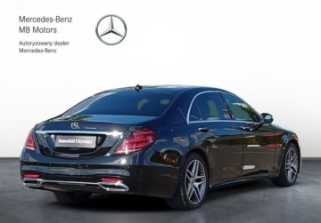 Mercedes Klasa S W222 Limuzyna Facelifting 2.9 400d 340KM 2018 Mercedes-Benz Klasa S SalonPL Long AMG Kamera360 Burmester 4x El., Went. F, zdjęcie 29