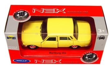 WARTBURG 353 1:34 ŻÓŁTY WELLY