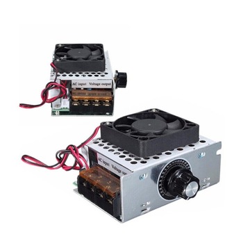 РЕГУЛЯТОР МОЩНОСТИ НАГРЕВАТЕЛЯ, СКОРОСТЬ, ТЕМПЕРАТУРА, НАПРЯЖЕНИЕ 4000 Вт, 0–220 В, РЕГУЛИРУЕМАЯ