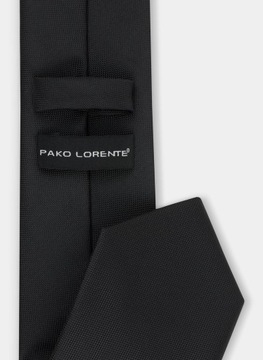 Черный элегантный классический мужской галстук PAKO LORENTE