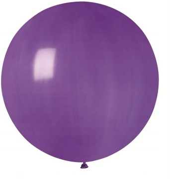 Balon G220 Gigant Kula Pastelowa Fioletowa 75cm